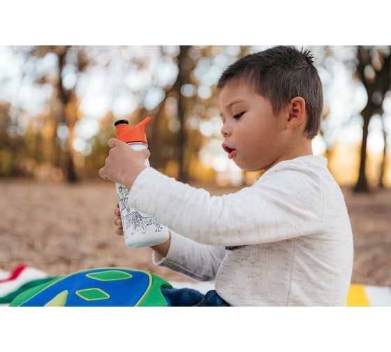 Детская бутылка Klean Kanteen Kid Classic Narrow Sport 12oz 355 мл, Tigers 1008861
