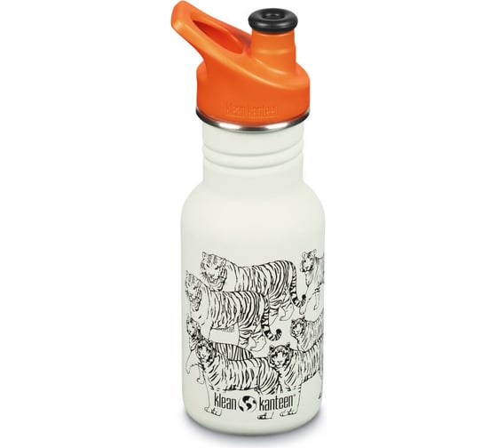 Детская бутылка Klean Kanteen Kid Classic Narrow Sport 12oz 355 мл, Tigers 1008861