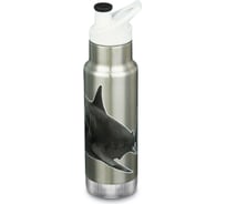 Детская термобутылка Klean Kanteen Insulated Kid Classic Narrow 12oz 355 мл, Mr. Shark 1008786