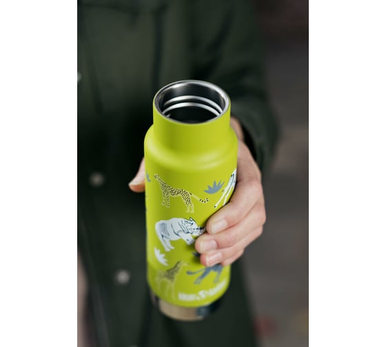 Детская термобутылка Klean Kanteen Insulated Kid Classic Narrow 12oz 355 мл, Safari 1008874