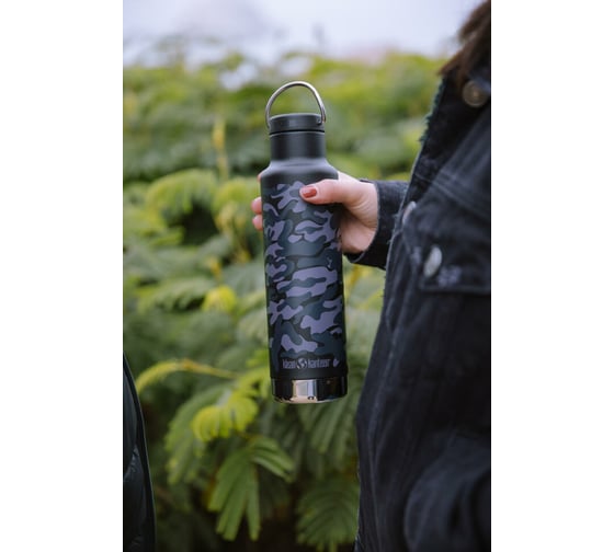 Термобутылка Klean Kanteen NEW Insulated Classic 20oz 592 мл, Black Camo 1008935