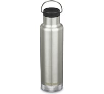 Термобутылка Klean Kanteen NEW Insulated Classic 20oz 592 мл, Brushed Stainless 1008456