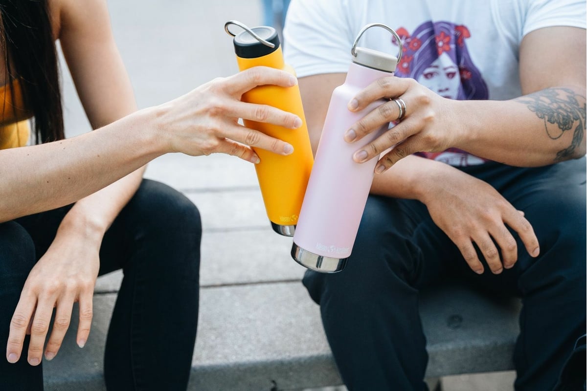 Термобутылка Klean Kanteen NEW Insulated Classic 20oz 592 мл, Lotus