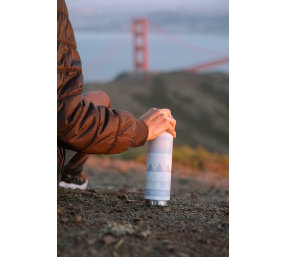Термобутылка Klean Kanteen NEW Insulated Classic 20oz 592 мл, Salt Flats 1008934