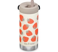 Термокружка Klean Kanteen TKWide Twist Cap 12oz 355 мл, Strawberries 1009471
