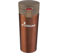 Термос-кружка Тонар HS.TMК-02 400мл, кофейный 185726