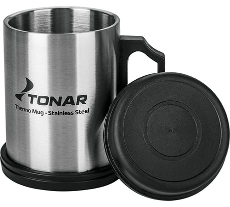 Термокружка Тонар T.TK-004-400 400мл, с крышкой и подставкой 281361