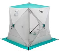 Зимняя палатка Premier fishing PR-ISC-180BG PREMIER Куб, 1.8x1.8м, бирюзовый/серый 186988