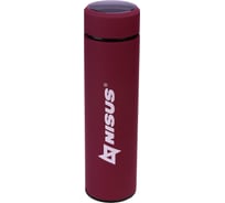 Термос с термодатчиком Nisus 049-R N.TM-049-R, 450мл, красный 247231