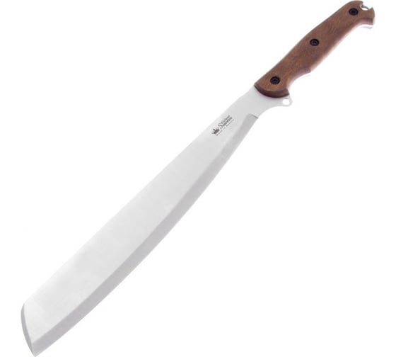 Мачете Kizlyar Supreme BushMate Scandi сталь 420HC, рукоять из Кавказского ореха 4650065058537