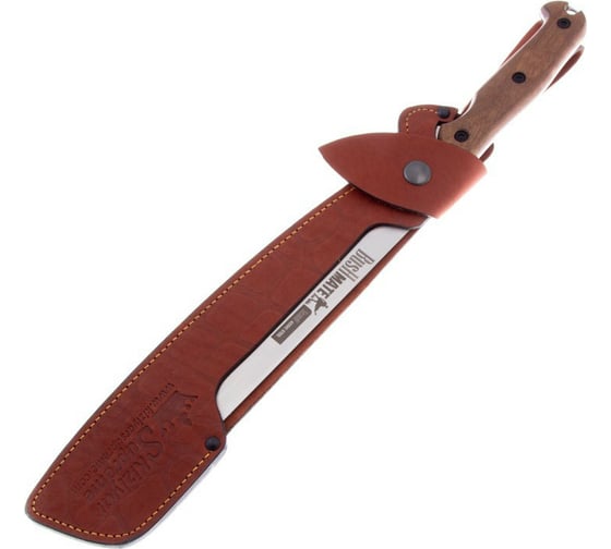 Мачете Kizlyar Supreme BushMate Scandi сталь 420HC, рукоять из Кавказского ореха 4650065058537