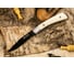 Складной нож Kizlyar Supreme Gent cталь D2, Black Titanium, рукоять из натуральной кости 4610094291701 2
