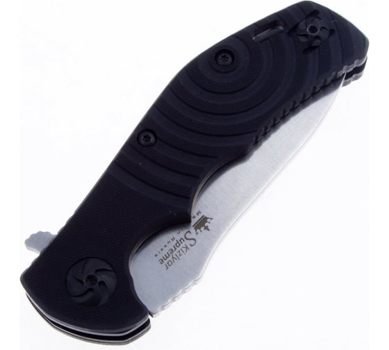 Складной нож Kizlyar Supreme Hero cталь 440C, Satin, рукоять из G10 4650065051231