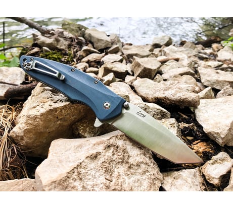 Складной нож Kizlyar Supreme Zorg cталь AUS-8, Satin, рукоять из G10 4650065054478