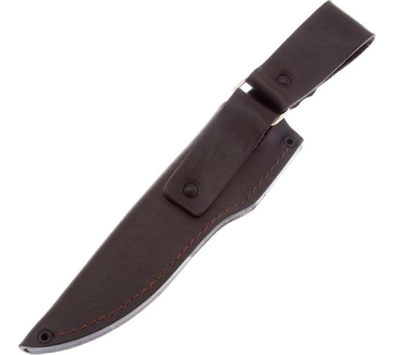 Туристический нож Kizlyar Supreme Aztec сталь D2, StoneWash, рукоять из G10, в кожаном чехле 4650065059725