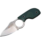 Туристический нож Kizlyar Supreme Amigo X сталь D2, Satin, рукоять из зеленого G10 4650065056137