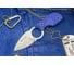 Туристический нож Kizlyar Supreme Amigo Z сталь AUS-8, Satin, рукоять из синего G10 4650065056151 4