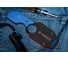 Туристический нож Kizlyar Supreme Amigo Z сталь D2 Black, Titanium, рукоять из синего G10 4650065056212 5