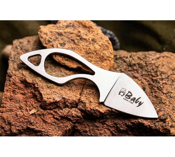 Туристический нож Kizlyar Supreme Baby сталь 420HC, StoneWash 4610094290278