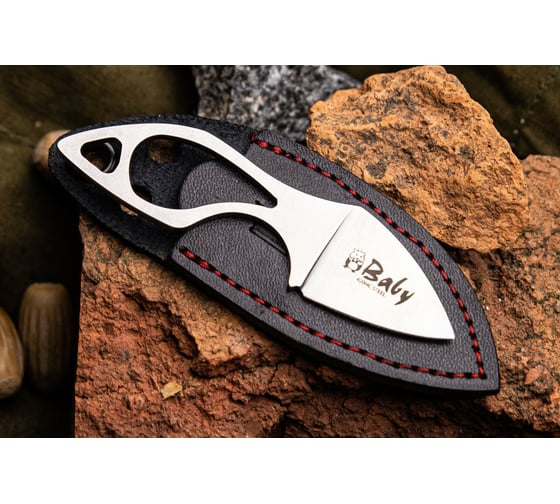 Туристический нож Kizlyar Supreme Baby сталь 420HC, StoneWash 4610094290278