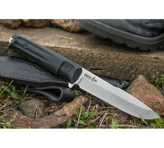 Туристический нож Kizlyar Supreme Delta сталь 420HC, рукоять из Кратона 4650065057530