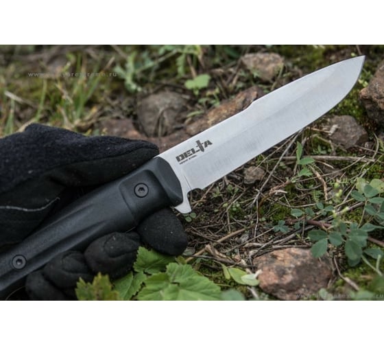 Туристический нож Kizlyar Supreme Delta сталь 420HC, рукоять из Кратона 4650065057530