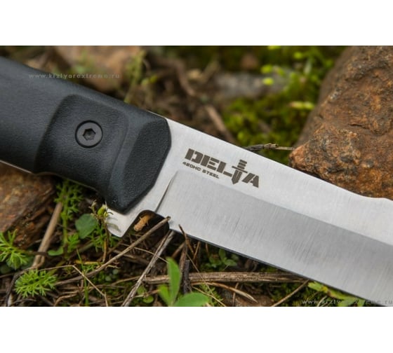 Туристический нож Kizlyar Supreme Delta сталь 420HC, рукоять из Кратона 4650065057530