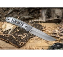 Туристический нож Kizlyar Supreme Echo сталь D2, TacWash, рукоять из G10 Kydex 4650065057639