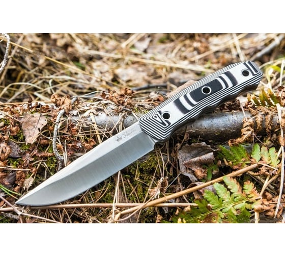 Туристический нож Kizlyar Supreme Echo сталь Niolox, StoneWash, рукоять из G10 4650065059411