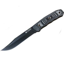 Туристический нож Kizlyar Supreme Enzo сталь AUS-8, Black Titanium, рукоять из G10 Kydex 4650065054072