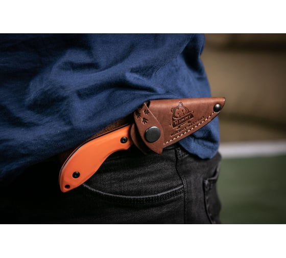 Туристический нож Kizlyar Supreme Hammy сталь Sleipner, StoneWash, рукоять из черного G10 4650065059688