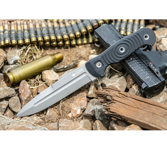Туристический нож Kizlyar Supreme Legion сталь AUS-8, TacWash, рукоять из G10 4650065057691