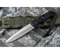 Туристический нож Kizlyar Supreme Legion сталь AUS-8, StoneWash, рукоять из G10 4650065057677