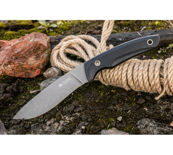 Туристический нож Kizlyar Supreme Savage сталь AUS-8, TacWash, рукоять из G10 4650065058100 1