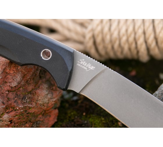 Туристический нож Kizlyar Supreme Savage сталь AUS-8, TacWash, рукоять из G10 4650065058100