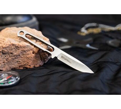 Туристический нож Kizlyar Supreme Sturm Mini сталь D2, StoneWash 4610094291008