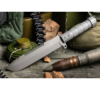 Туристический нож Kizlyar Supreme Survivalist X сталь D2, TacWash, алюминиевая рукоять 4650065059626