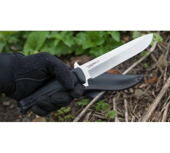 Туристический нож Kizlyar Supreme Trident сталь 420HC, рукоять из Кратона 4650065058377