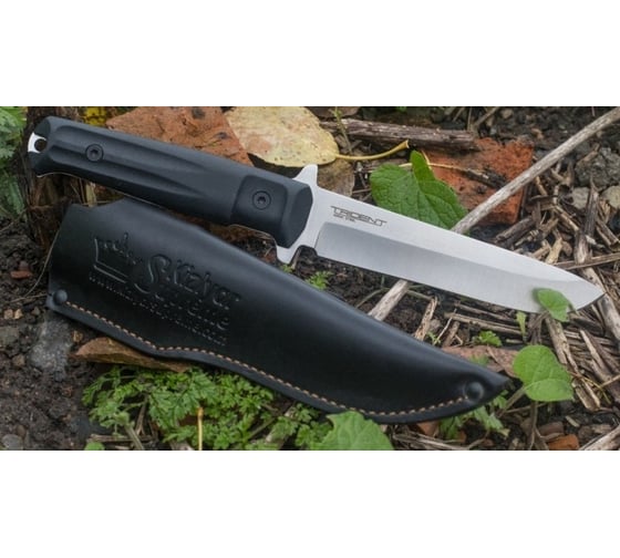 Туристический нож Kizlyar Supreme Trident сталь 420HC, рукоять из Кратона 4650065058377