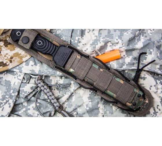 Туристический нож Kizlyar Supreme Vendetta сталь D2, StoneWash, рукоять из G10 4650065058483