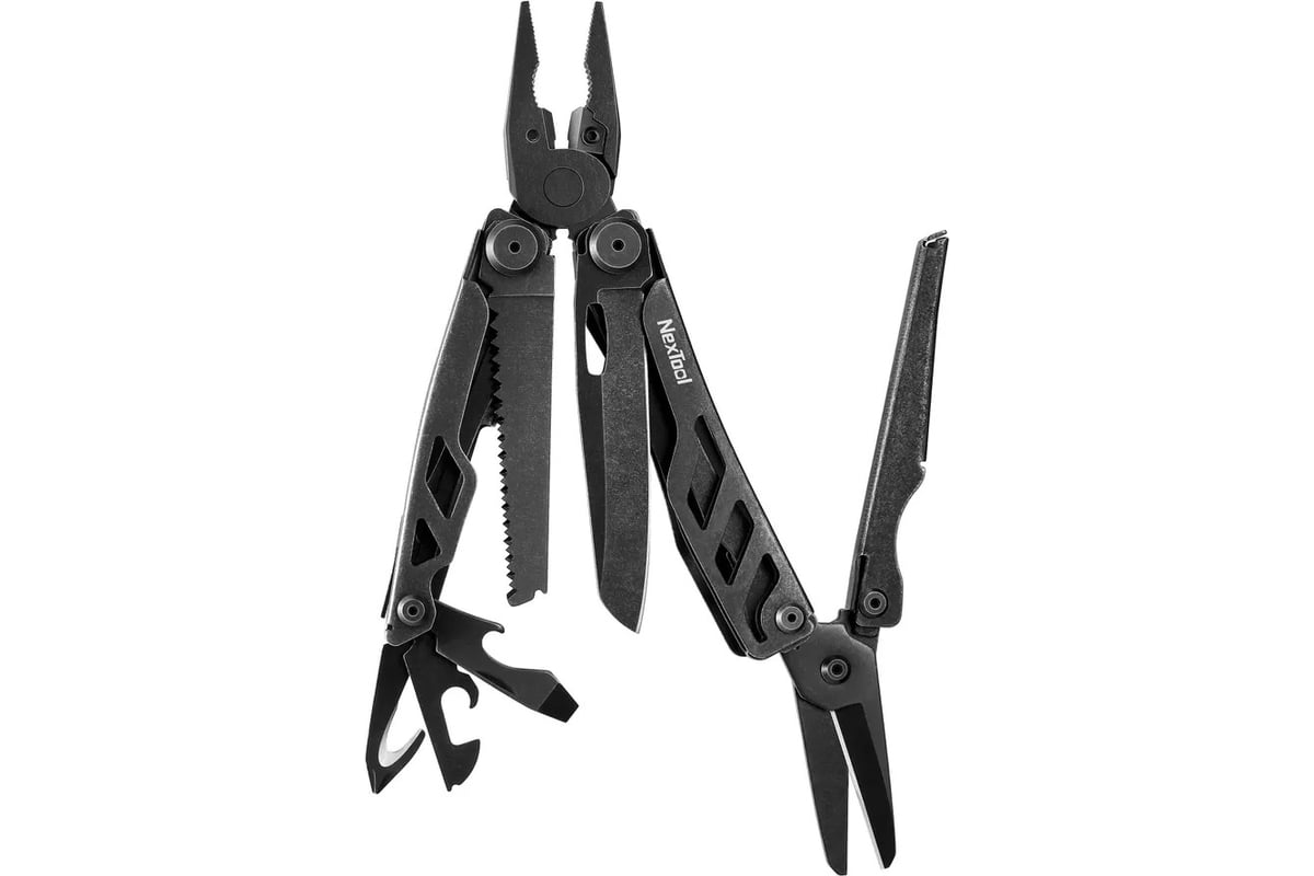 Мультитул Nextool Xiaomi Flagship Pro черный NE20120 - выгодная цена ...