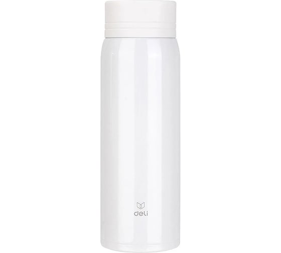 Термос DELI 17654white 0.48л, белый 1426771