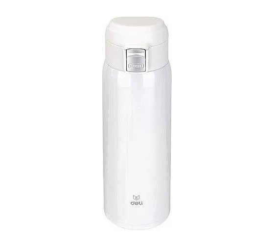 Термос DELI 17654white 0.48л, белый 1426771