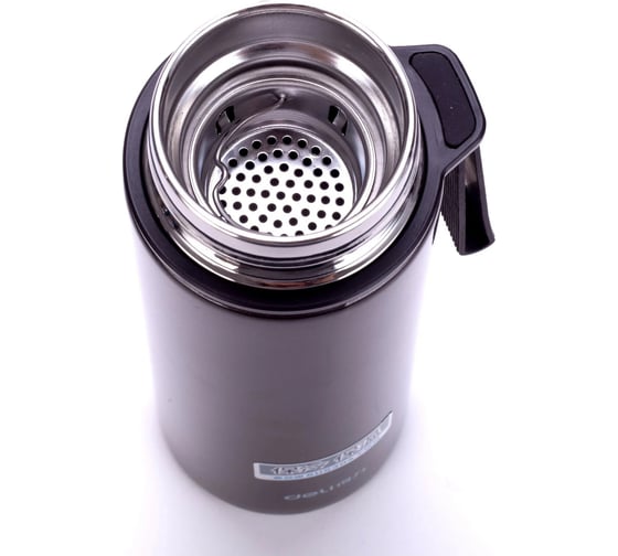 Термос DELI 6125Brown 0.45л, коричневый 1426670