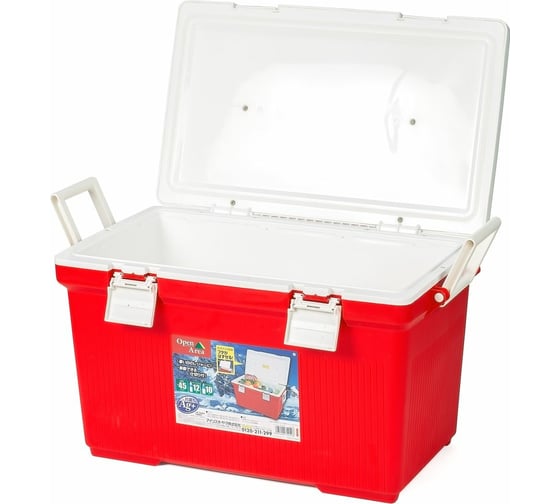 Термобокс IRIS OHYAMA Cooler Box CL-45, 45 л, красный/белый CL45R