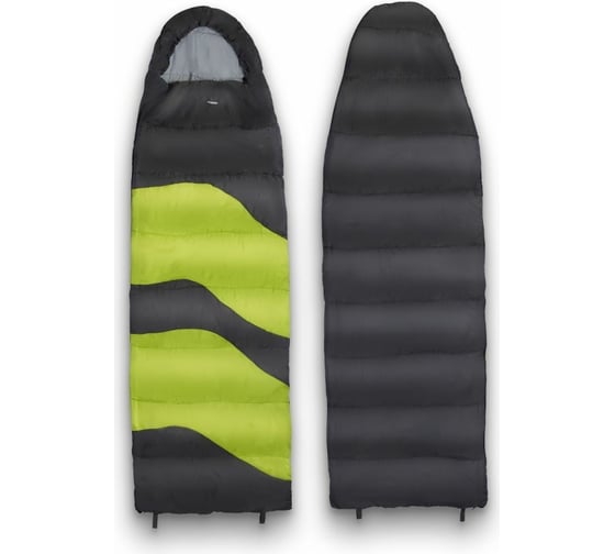 Туристический спальный мешок ATEMI left, Quilt 200L, 200 г/м2, +12 С 00-00007016 1
