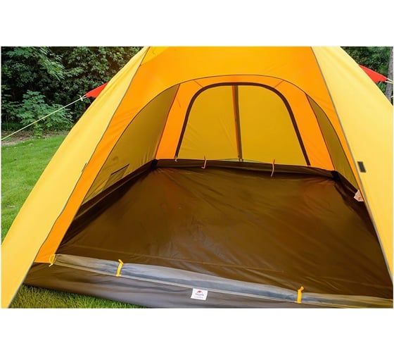 Палатка Naturehike NH18Z033-P трехместная, желтая 6927595783658