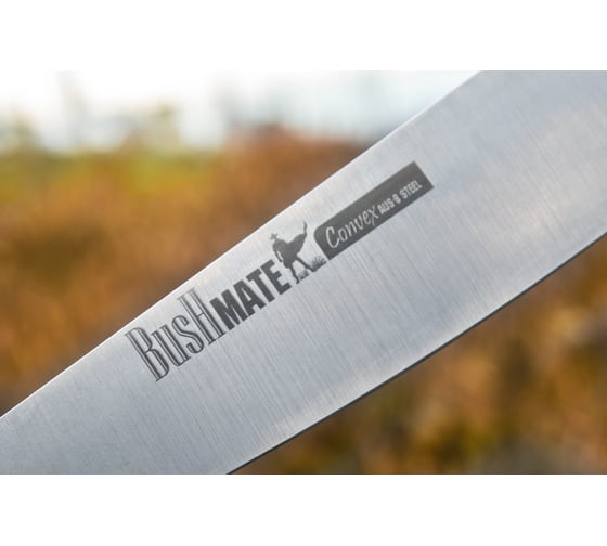 Мачете Kizlyar Supreme BushMate Convex сталь AUS-8, рукоять из Кавказского Ореха 4650065058520