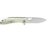 Нож Honey Badger Flipper D2 L с белой рукоятью HB1042 1