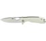 Нож Honey Badger Flipper D2 L с белой рукоятью HB1042 2